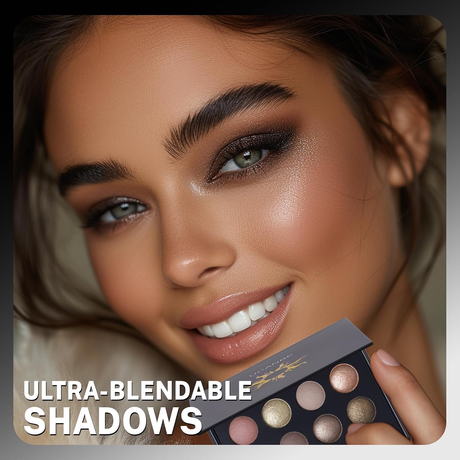 Thumbnail 2 de UCANBE Fards à Paupières Uniques Cuits – Palette 16 couleurs nude, mats et métalliques
