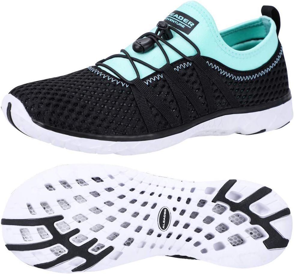 Detalle de Aleader Women's Mesh Slip-On Water Shoes