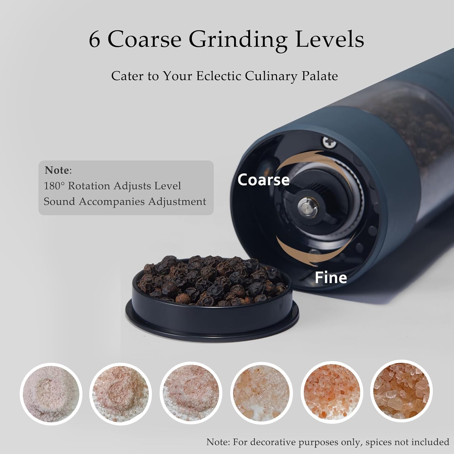 Thumbnail 5 de TLYSXPRO Electric Salt & Pepper Grinder Set 2-pack ๐ง๐ง