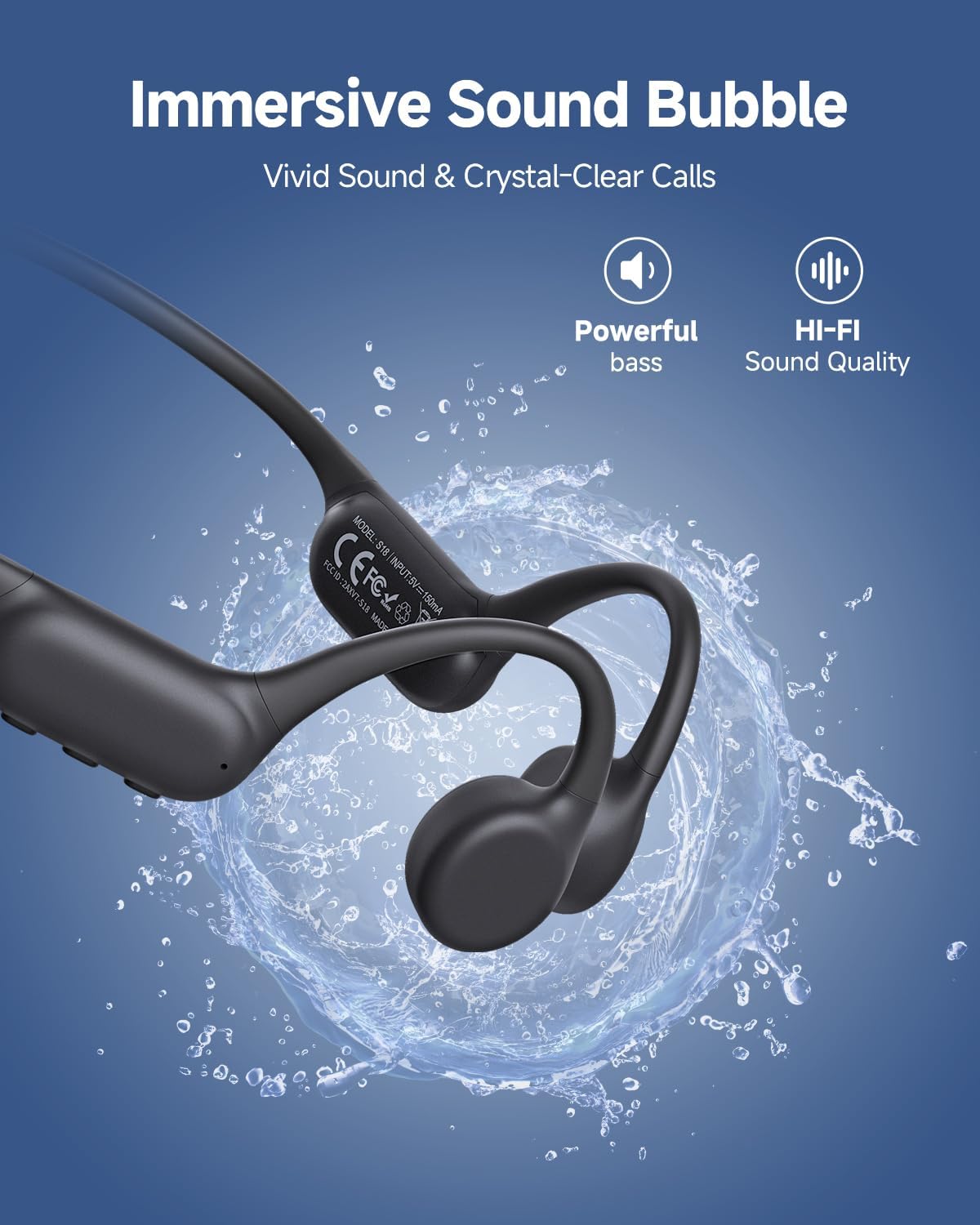 Thumbnail 6 de PSIER Bone Conduction Headphones 32GB