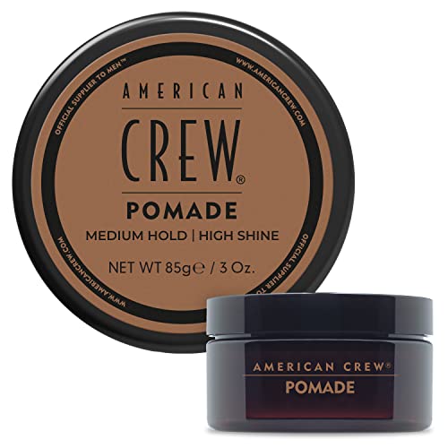 Imagen de American Crew Pomade for Hold and Shine, 3 oz — A Medium Hold, High Shine Water-Based Pomade en OfertitasTOP