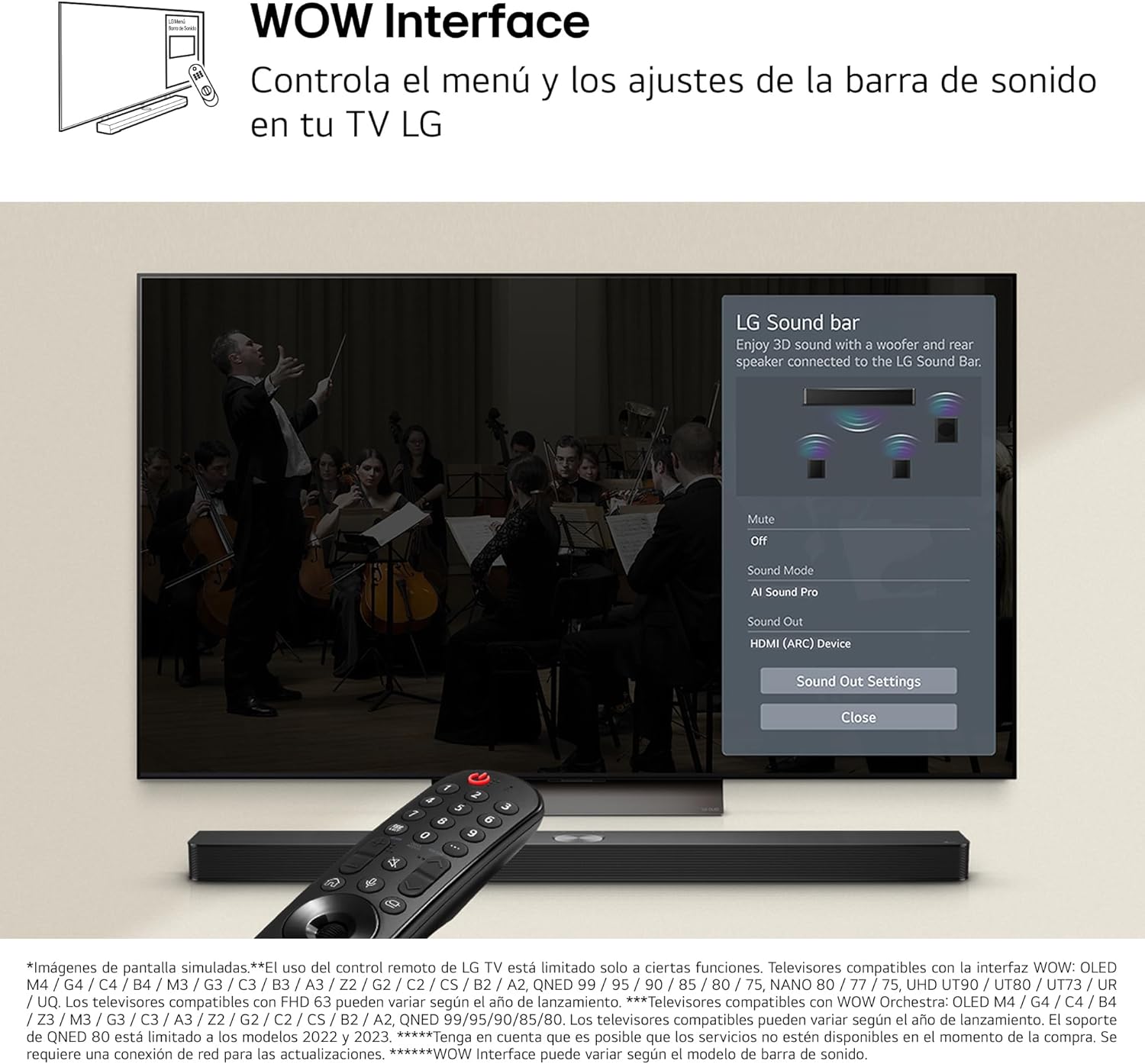 Thumbnail 2 de LG DS60TR Barra de sonido 5.1, 440 W
