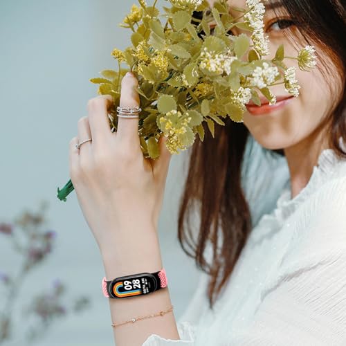 Thumbnail 7 de BTTNG Correa Elástica de Nylon para Xiaomi Smart Band 8/9/10 (2 uds) – Ajustable y Transpirable