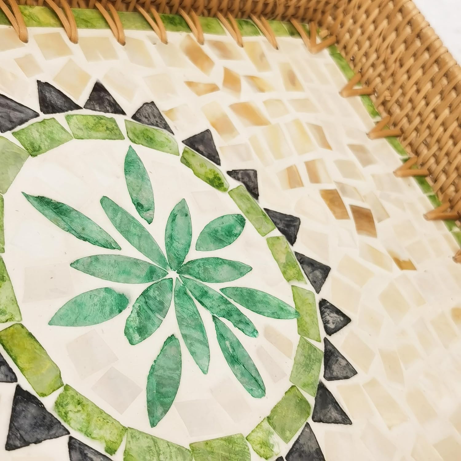Thumbnail 6 de i-lan Rattan Tray Set of 3