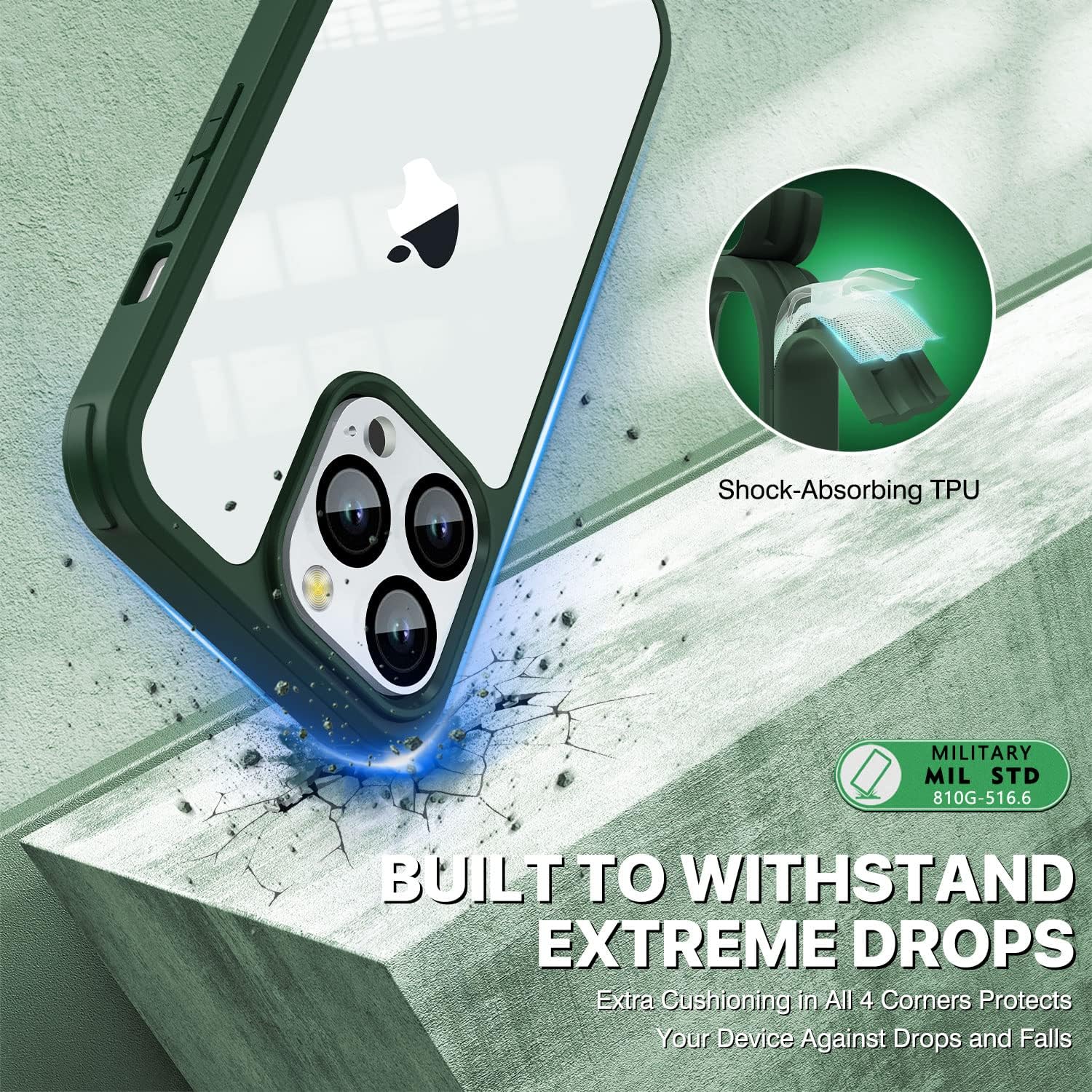 Detalle 1 de CENHUFO iPhone 14 Pro case with glass