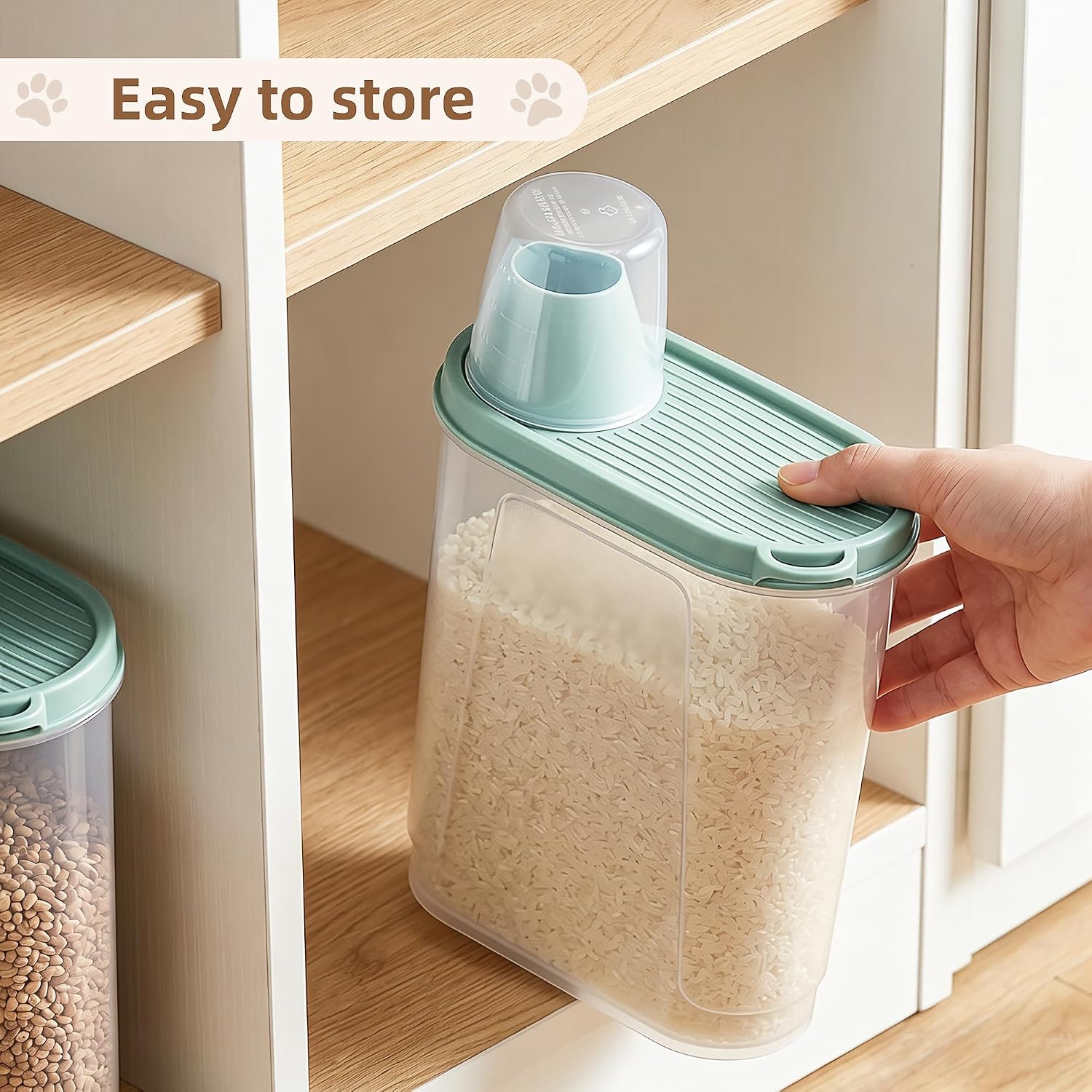Thumbnail 5 de Citylife 2 Pack Dog Food Storage Container 2.3 L