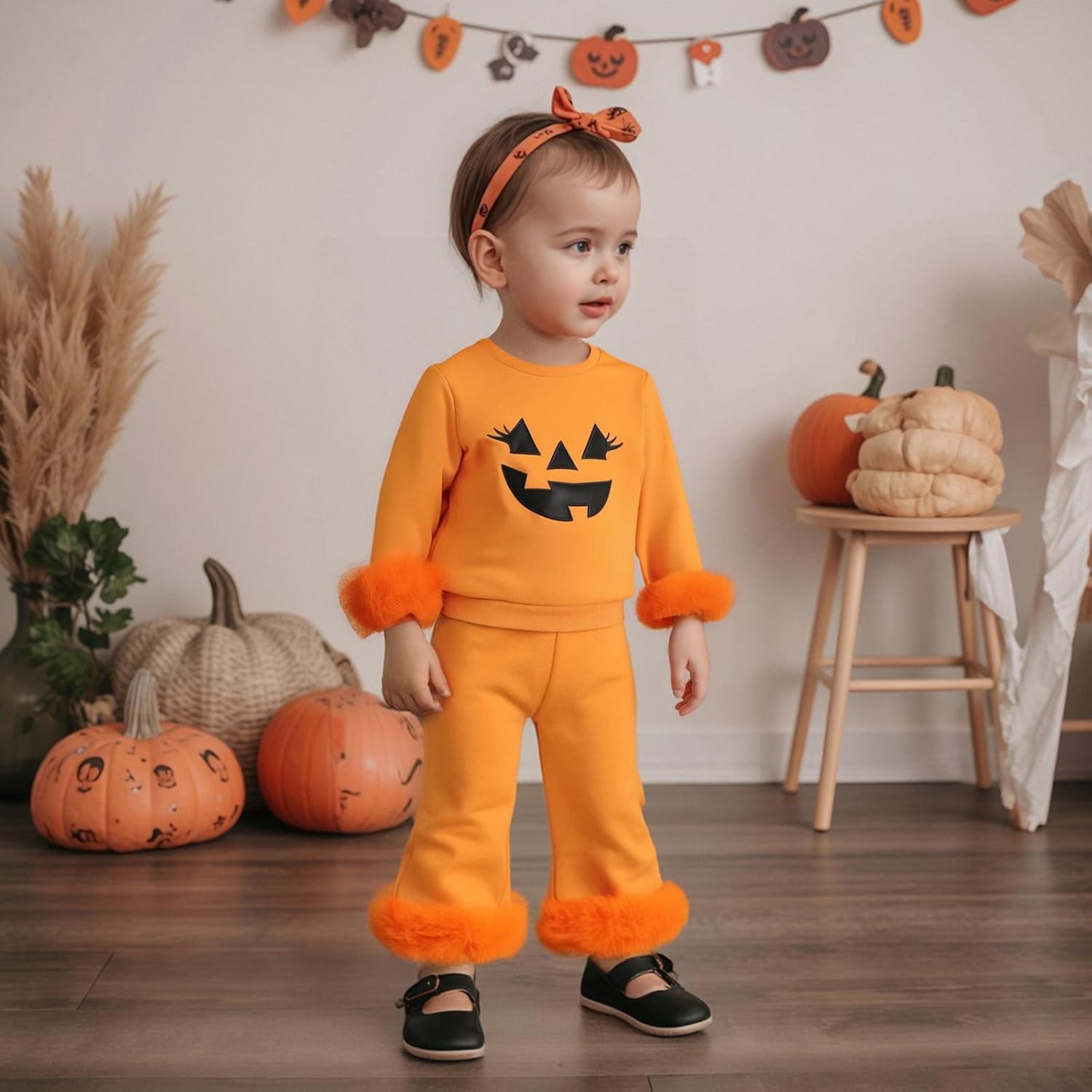 Detalle de YINGISFITM Toddler Halloween Outfit, Cotton Blend