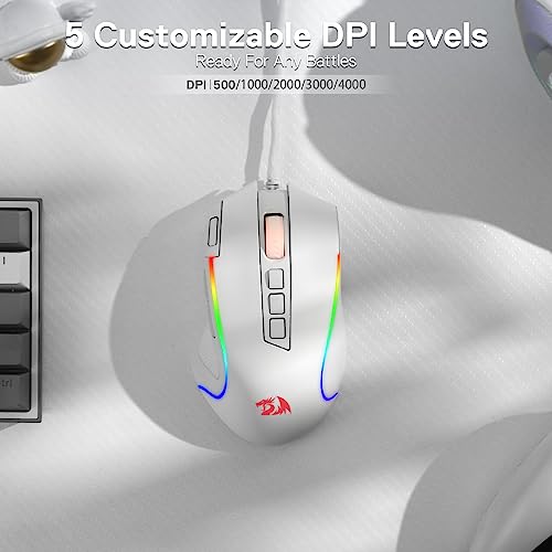 Thumbnail 4 de Redragon M612 Predator RGB 🖱️ Ratón gaming con 8000 DPI y 11 botones