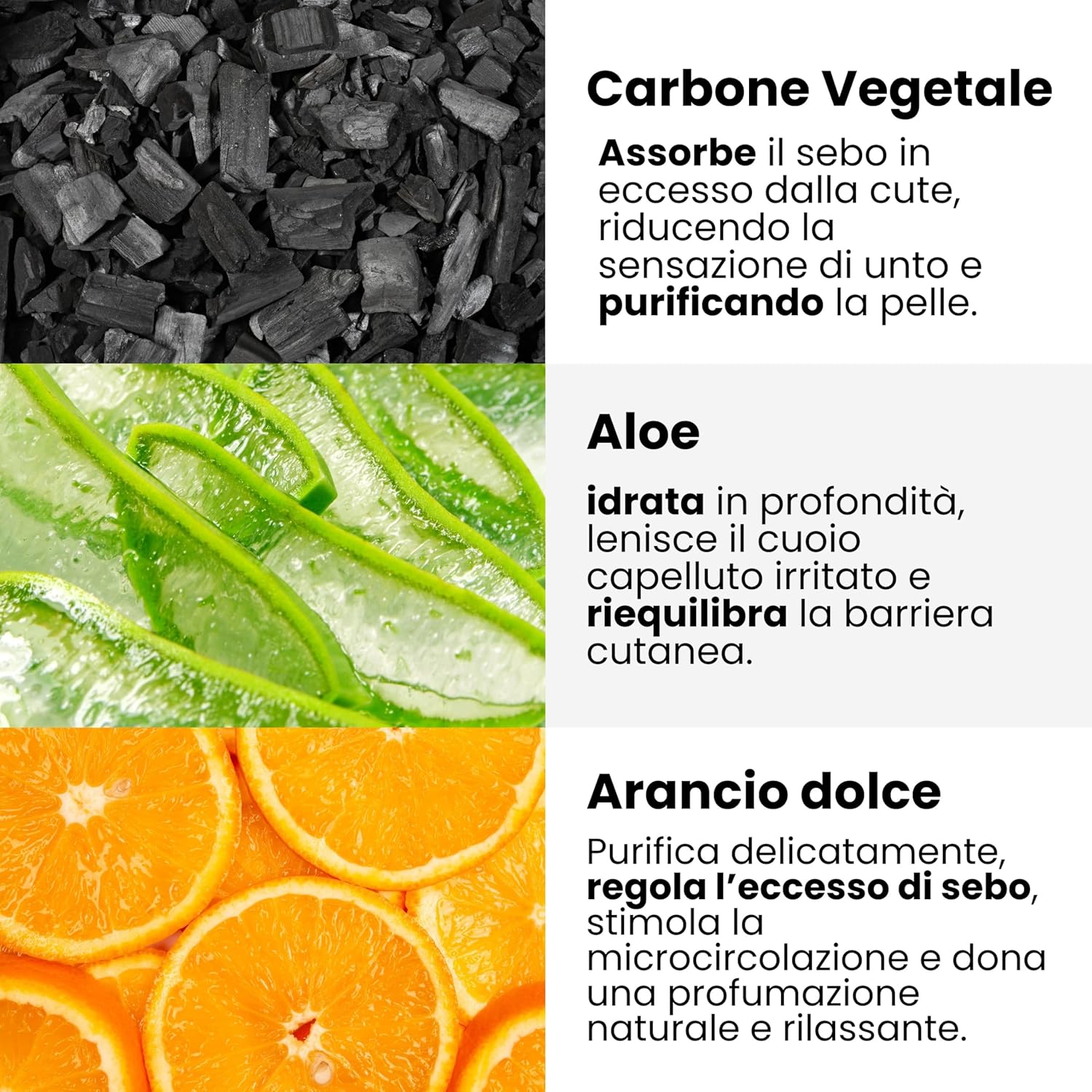 Thumbnail 3 de Enooso Shampoo Solido Bio per Capelli Grassi: Antiforfora e Purificante al Carbone Vegetale, 65 g