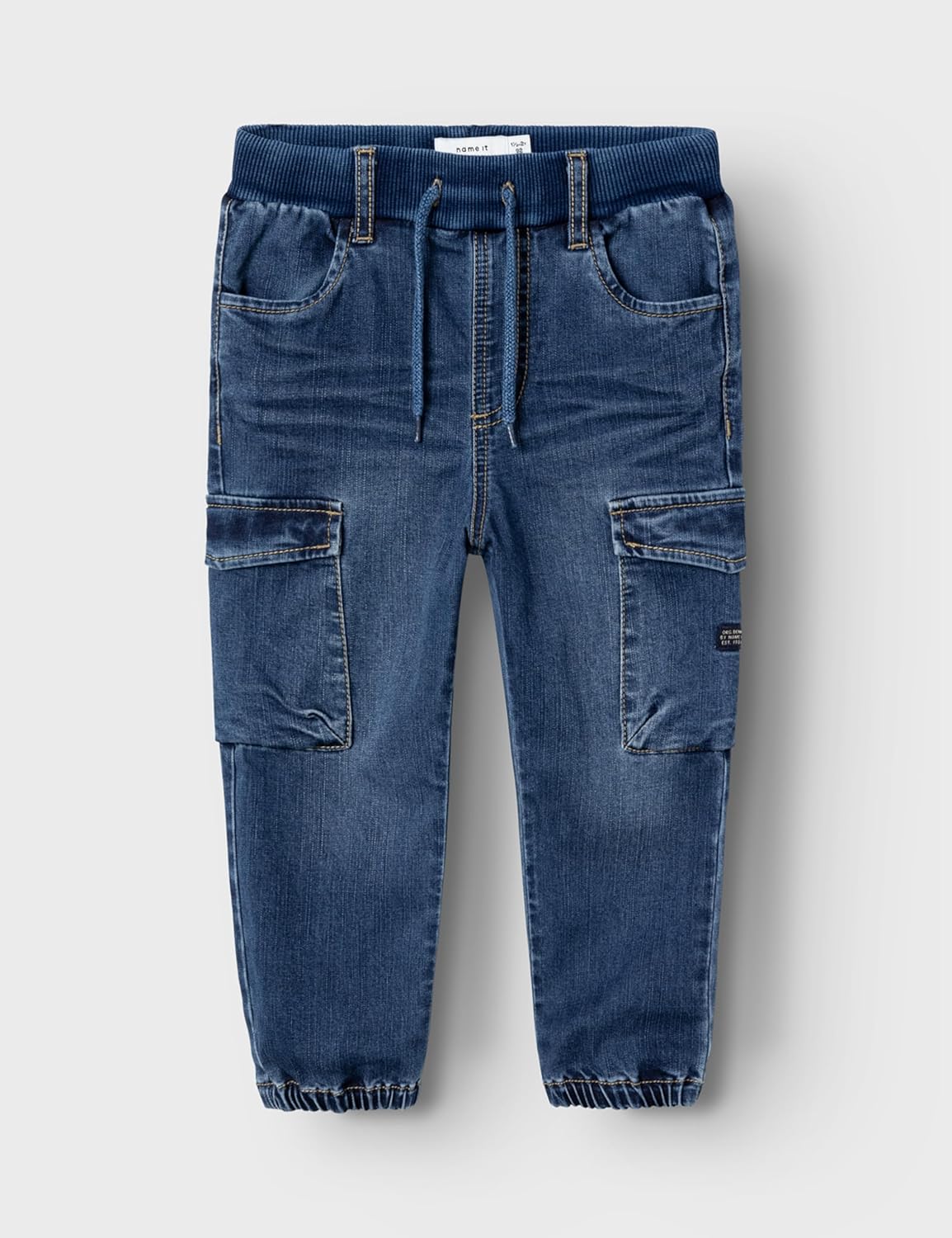 Detalle de NAME IT Nmmben Baggy R Cargo Jeans 9770-yt Noos – Pantalon cargo décontracté pour garçon
