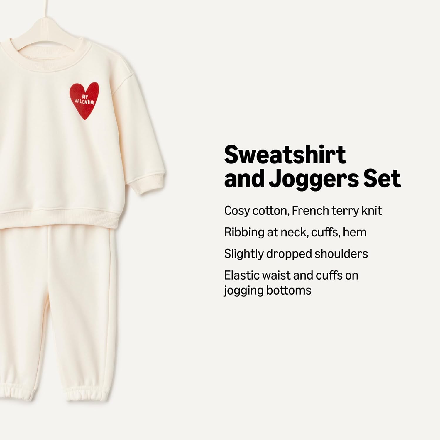 Thumbnail 2 de Amazon Essentials x Sofia Grainge unisex kids sweatshirt and sweatpant set (toddlers & babies)