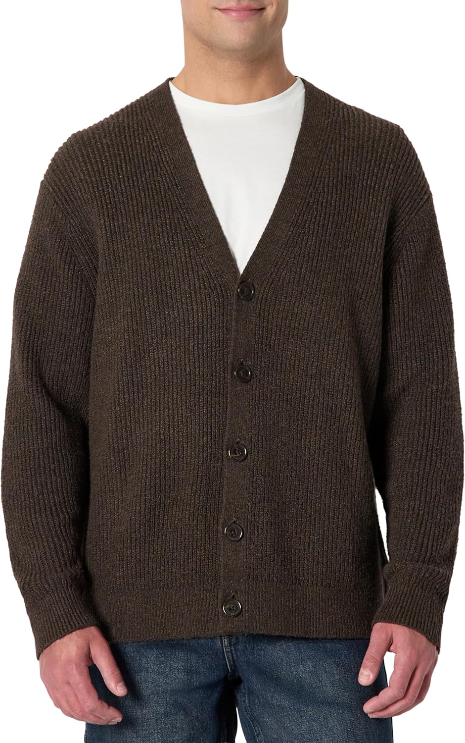 Detalle 2 de Amazon Essentials Loose Cotton Blend Cardigan for Men