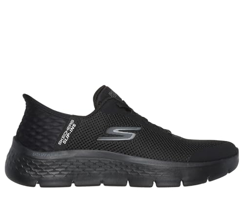 Detalle 2 de Skechers Women's Go Walk Flex Grand Entry Trainers – Black, UK Wide