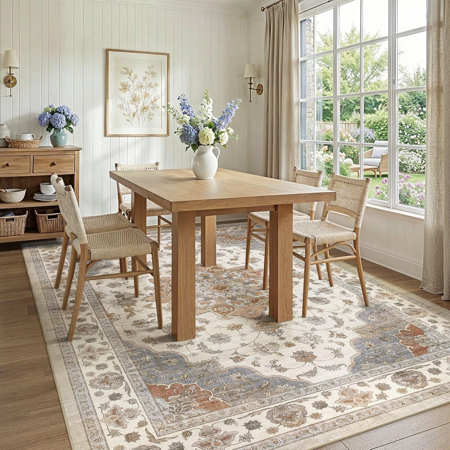 Detalle de WITSHOCK 6x9 Area Rug for Living Room