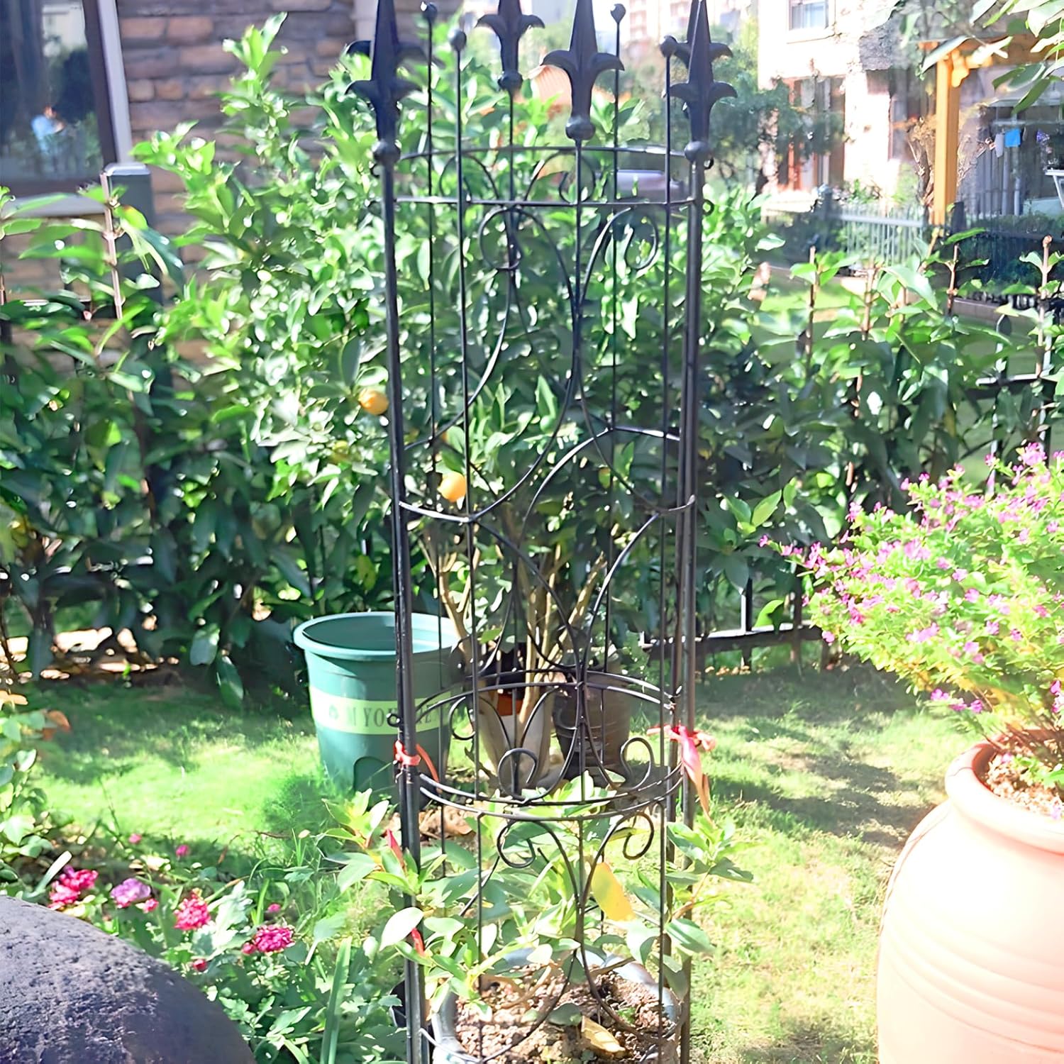 Thumbnail 4 de Thealyn Garden Trellis 182 cm for climbing plants