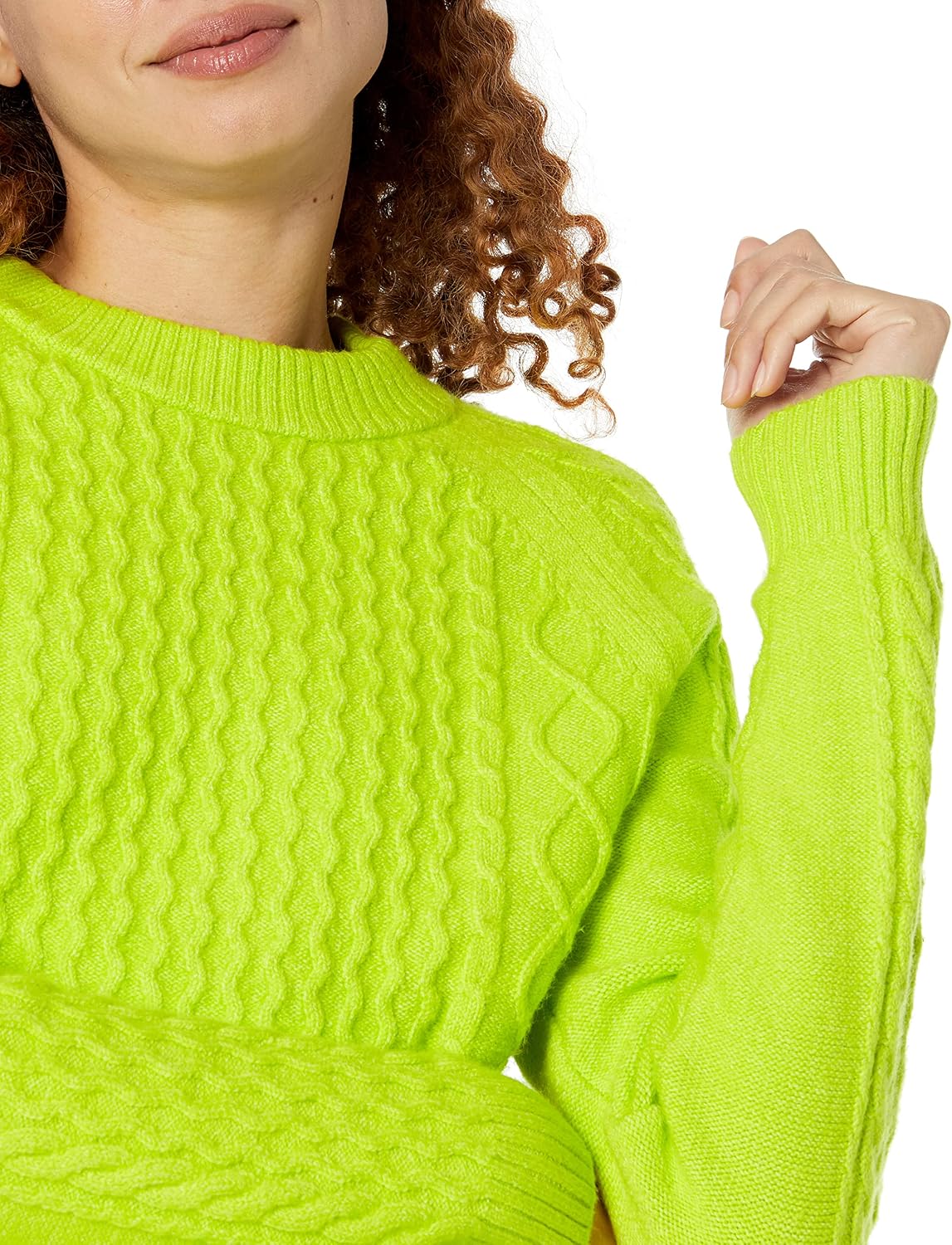 Detalle de Amazon Essentials Cable Knit Sweater