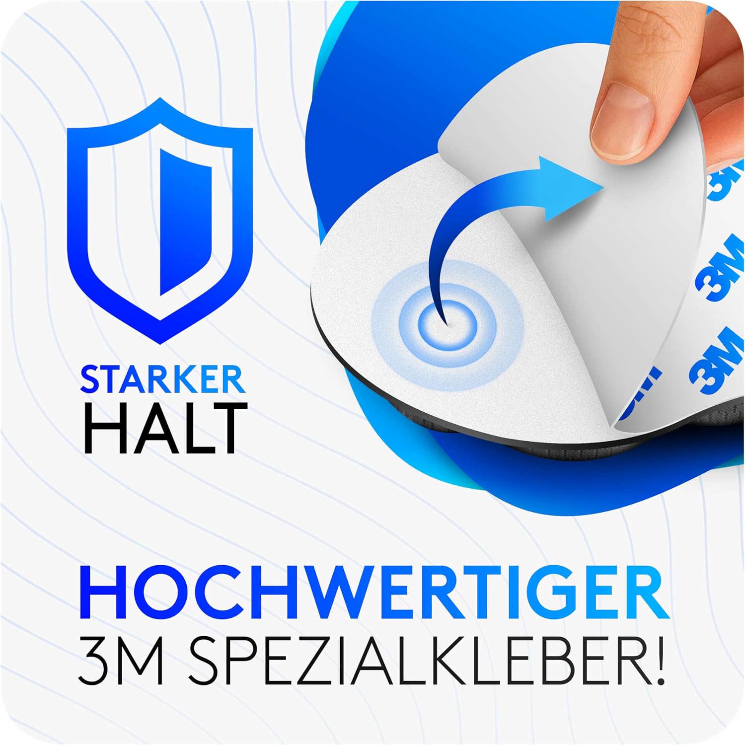 Detalle 2 de BEHALE Fersenpolster mit 3M Kleber, 3 Paar