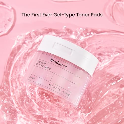 Detalle de BIODANCE Collagen Gel Toner Pads – Gel au collagène, exfoliation douce pour les pores et l’élasticité (60 pads)