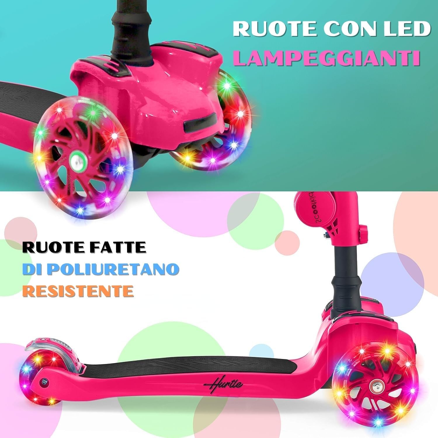 Thumbnail 4 de Hurtle Monopattino 1-14 anni 🛴