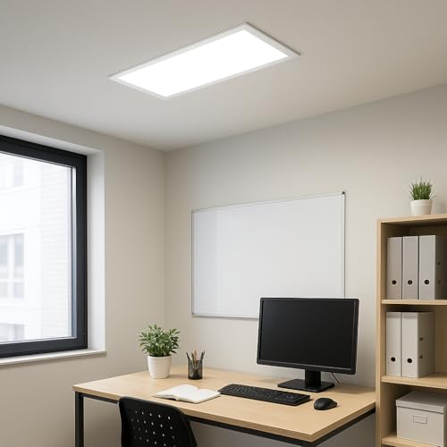 Thumbnail 6 de M Ledme Plafón Superficie Panel LED 60×30 cm 24W con selector de color y driver incluido