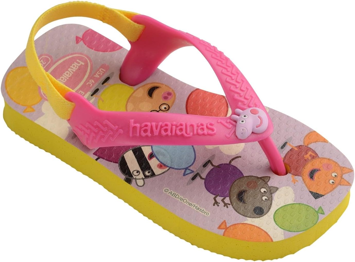 Thumbnail 3 de Havaianas Baby Peppa Pig Zehentrenner unisex für Babys – citron-gelb