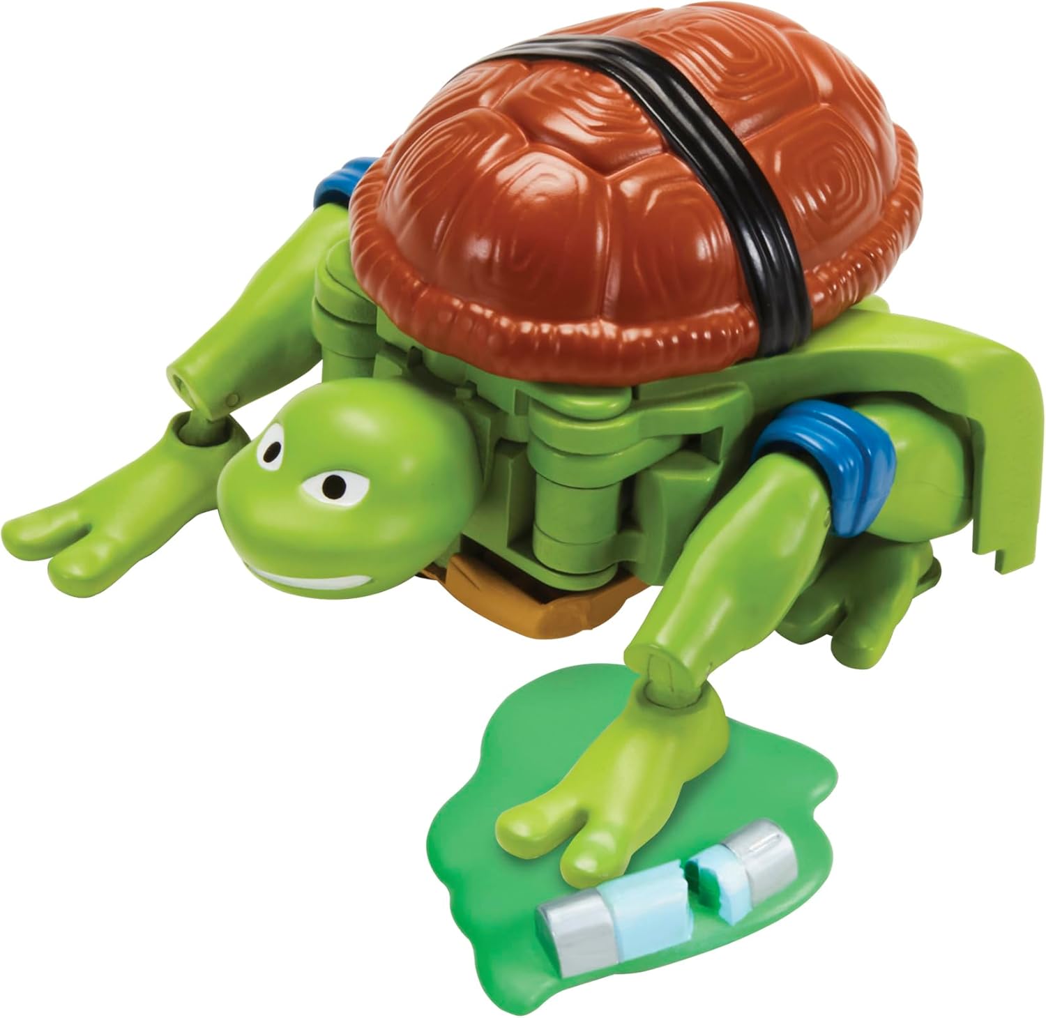 Thumbnail 3 de Teenage Mutant Ninja Turtles – Leonardo, Figurine Deluxe 15 cm, transformable 2 en 1