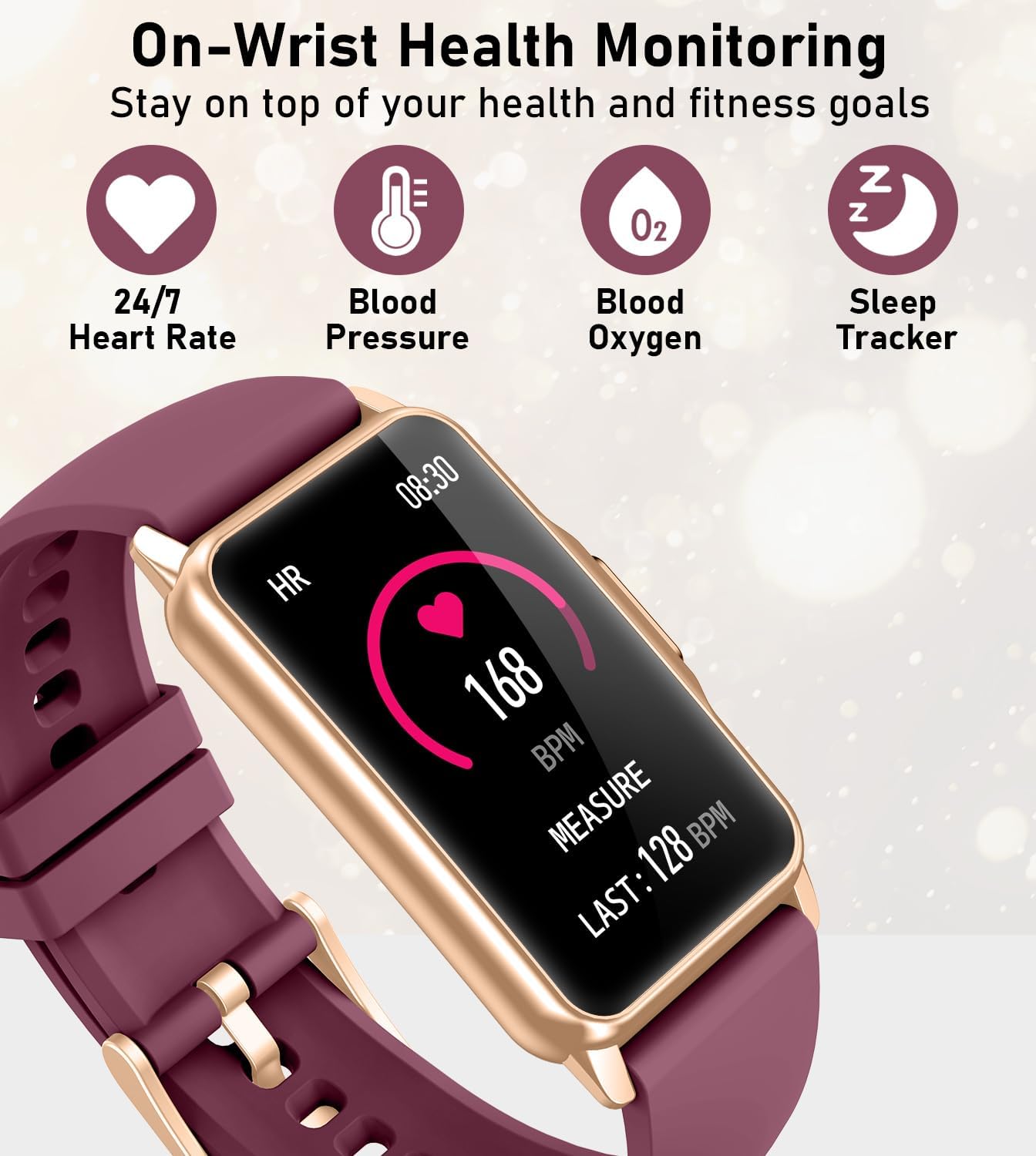 Detalle 2 de Smart Watch Fitness Tracker with 1.47-inch Display