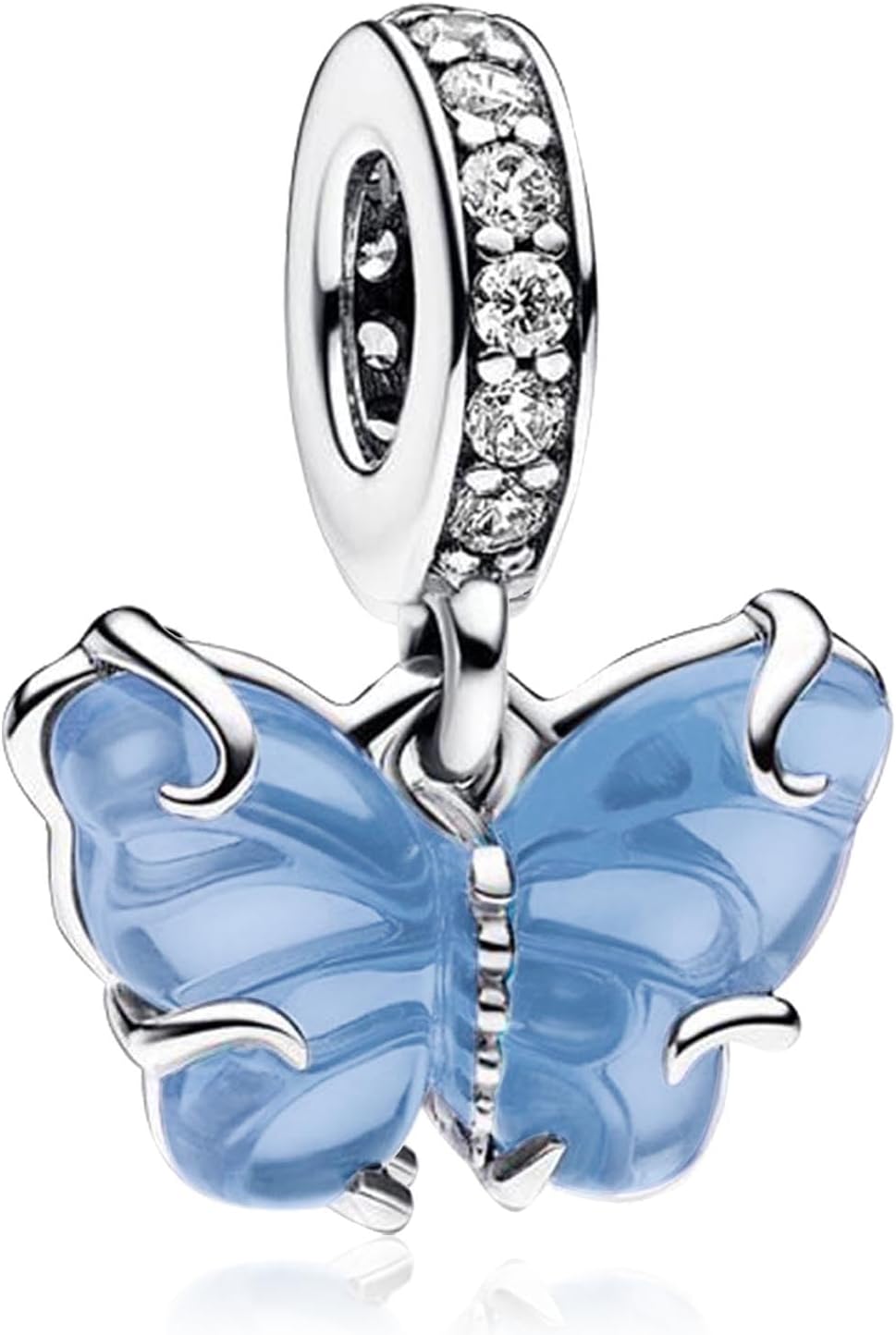 Thumbnail 6 de Amuefer 925 Argento Charms Braccialetto Collana Braccialetto Pendente Perle – Compatibile con Stili Europei e Zirconi 5A