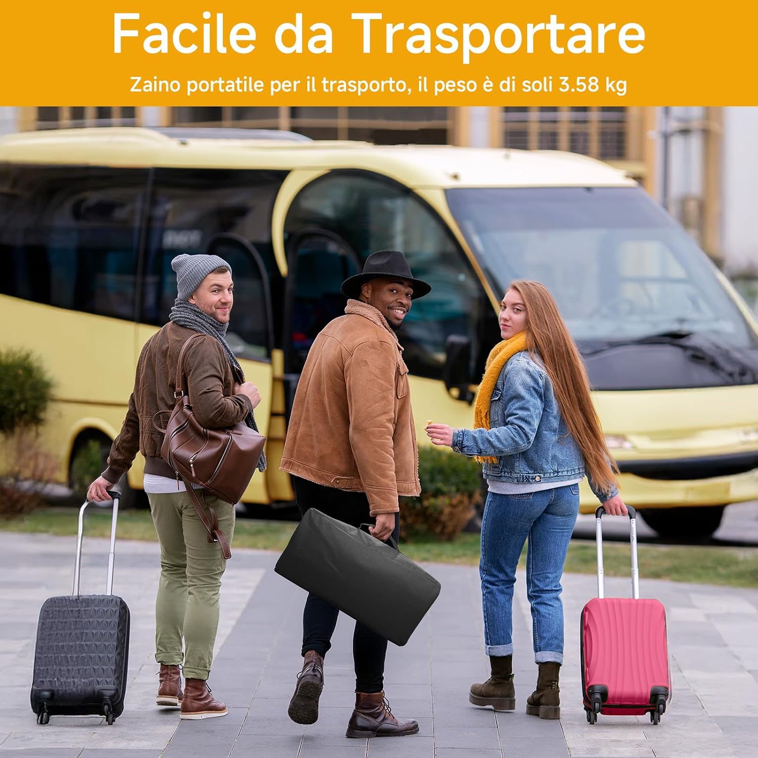 Thumbnail 4 de VISULAPEX Schermo proiettore 100" 16:9 portatile 🎥