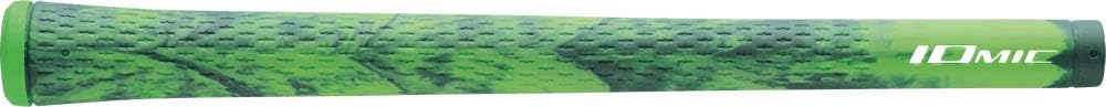 Detalle de IOMIC Sticky Army Art Grip Series M60 ゴルフグリップ バックライン有・アーミーグリーン