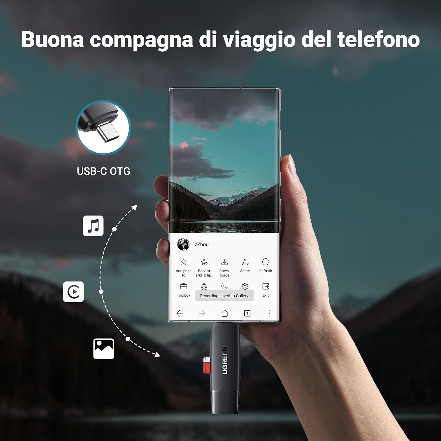 Thumbnail 4 de UGREEN Lettore Schede SD USB C 2 in 1