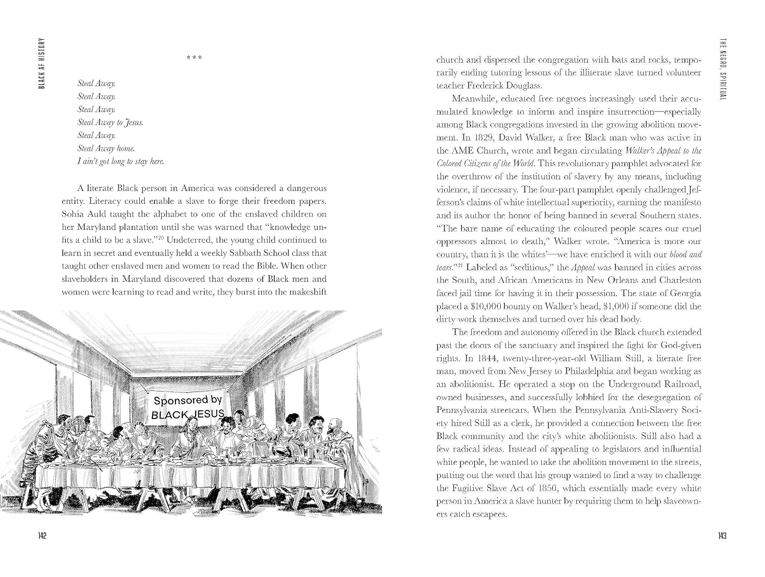 Detalle de Black AF History: The Un-Whitewashed Story of America – geschiedenisboek, 432 pagina’s