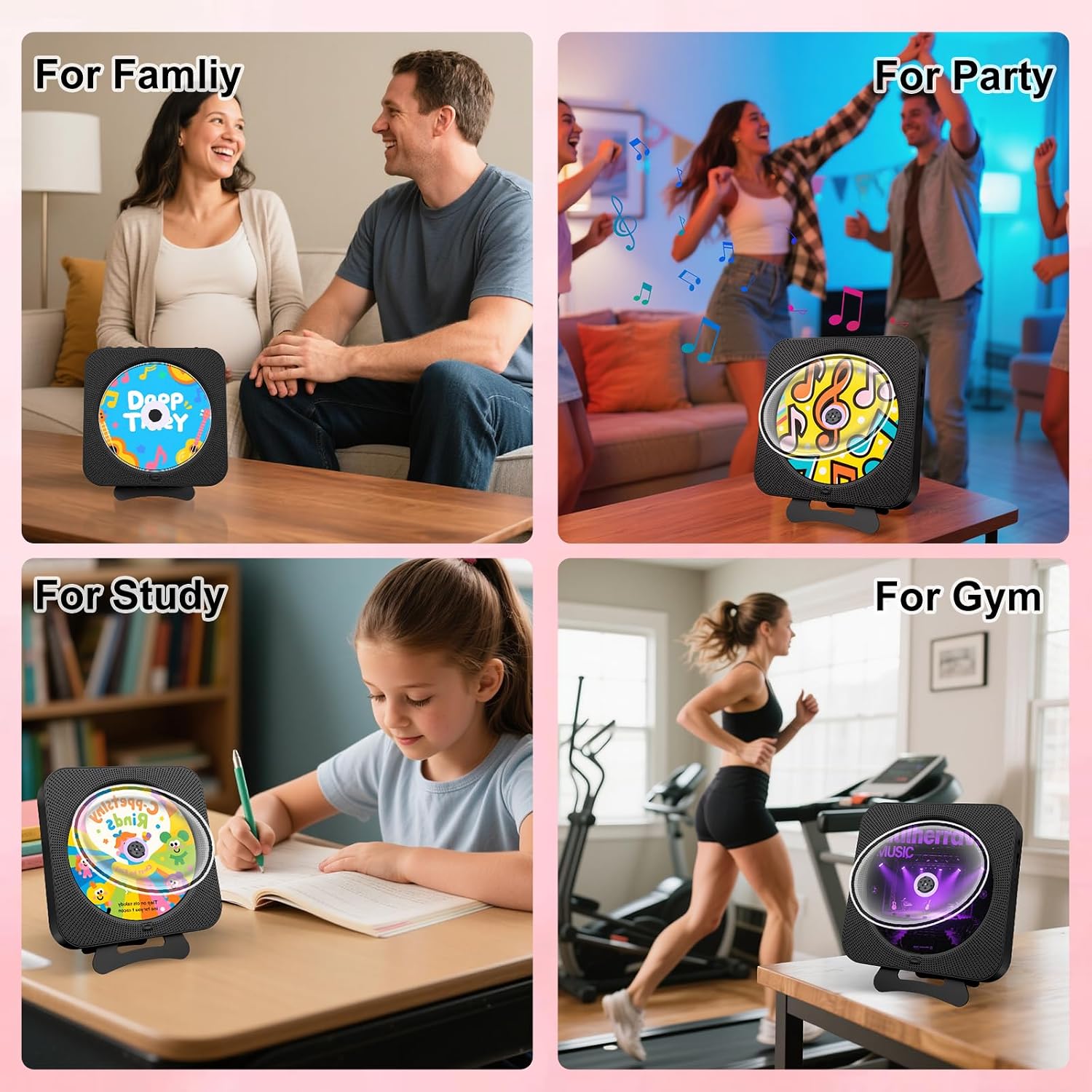 Thumbnail 6 de Canareen Upgrade cd-speler en radio-boombox met Bluetooth en USB