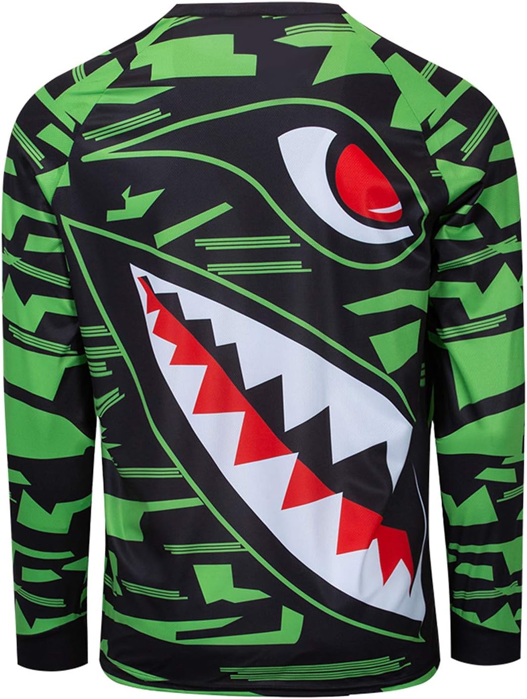 Detalle de PSPORT Dirt Bike Shirts for Men: Motocross Long Sleeve Jersey for Off-Road Riding