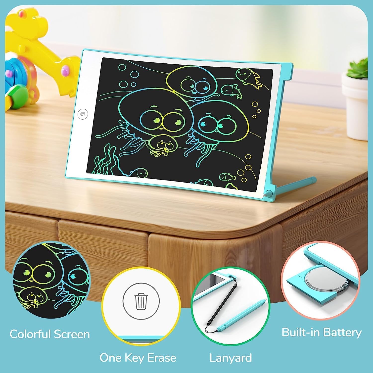 Thumbnail 2 de TECJOE 2 Pack LCD Writing Tablet