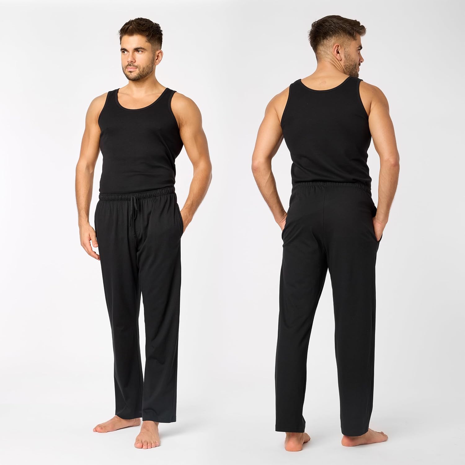 Detalle 2 de Timone TPP-001 pantalon pyjama homme 100% coton