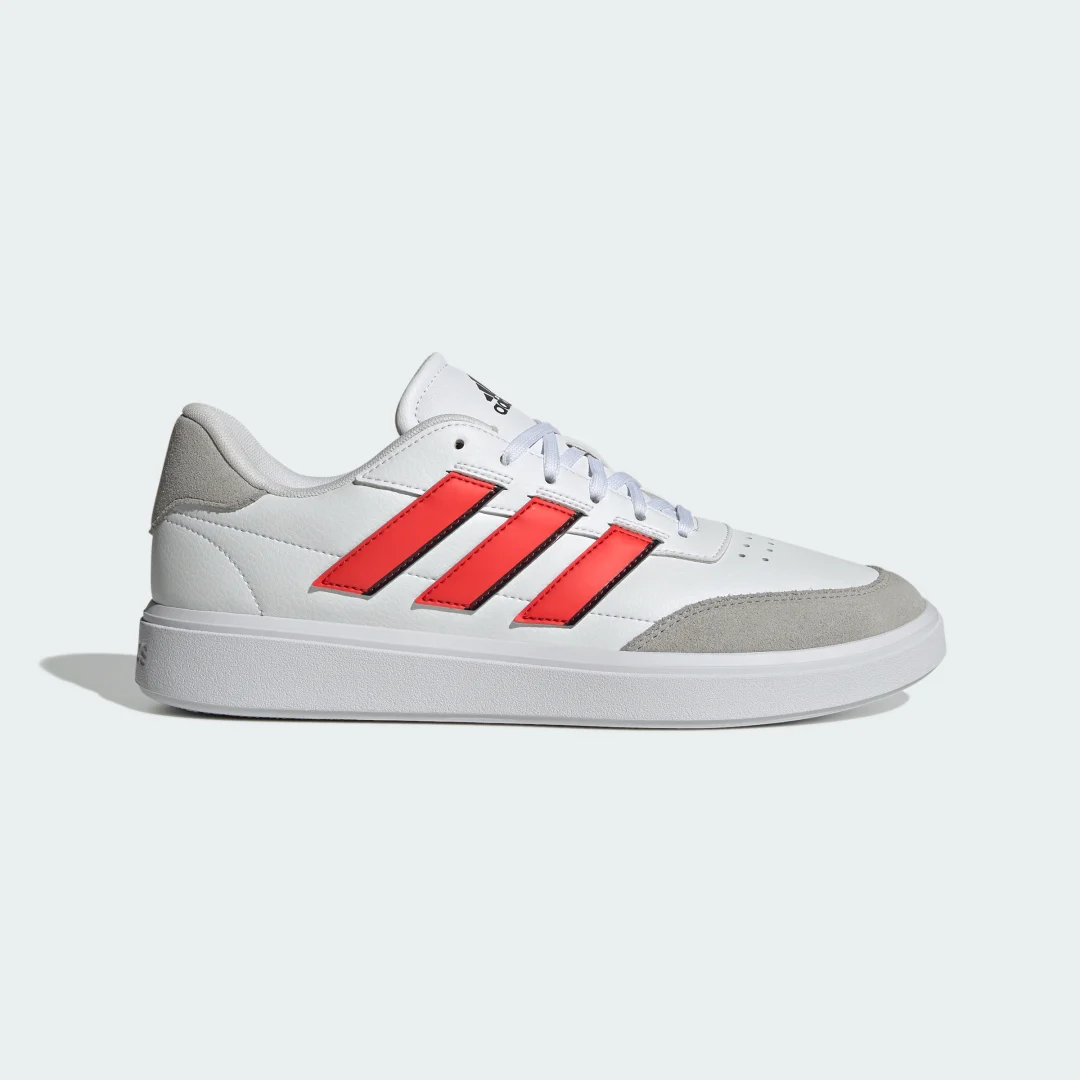 Detalle de Zapatilla Courtblock de Adidas – Blanco