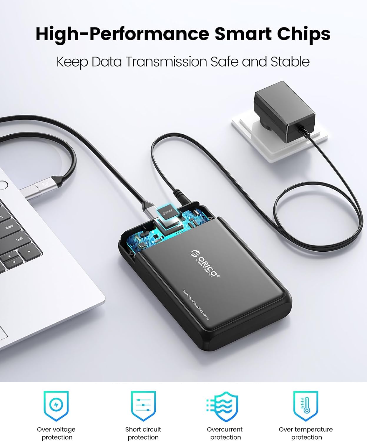 Thumbnail 1 de ORICO 3.5 Inch USB-C External HDD Enclosure (DDL35C3): A practical fix for portable, high-capacity SATA drives