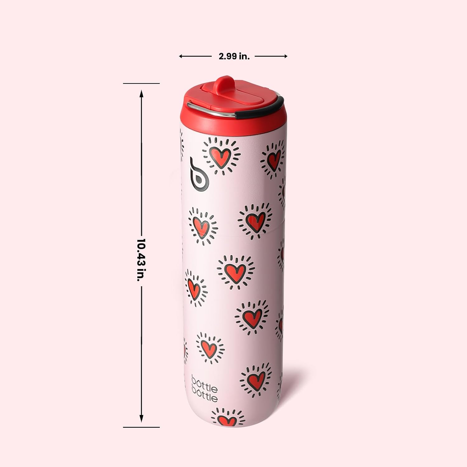 Thumbnail 3 de bottlebottle Stainless Steel Water Bottle 700ml with straw 🚰