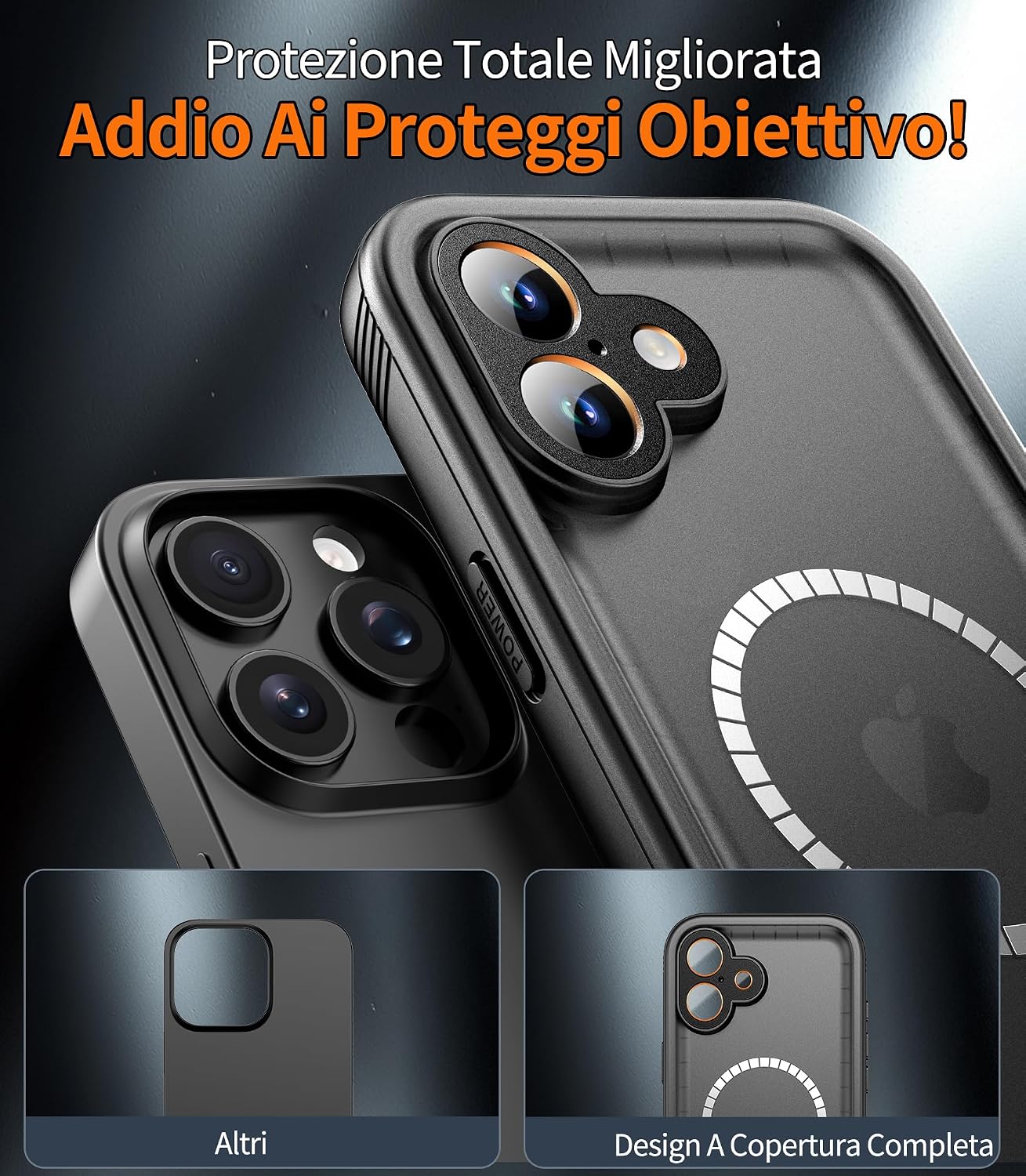 Thumbnail 5 de Cozycase Cover TOP Antiurto IP68 per iPhone 16 — protezione rugged, impermeabile e subacquea