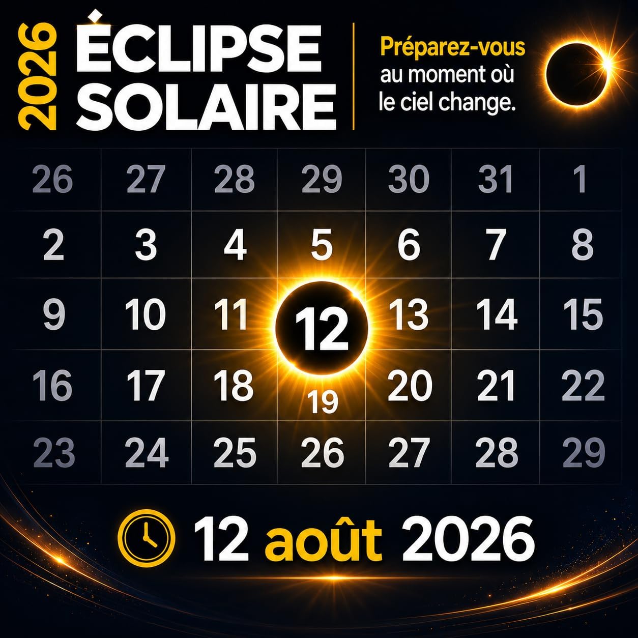 Detalle de Lunettes Eclipse Solaire 2026 – Lot de 6 Paires Premium avec 2 Filtres pour Smartphone