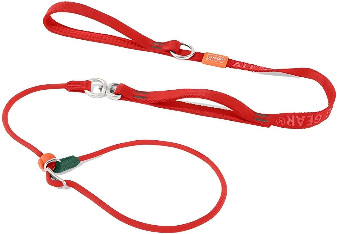 Detalle de HowGo Slip Lead Dog Leash with Double Handles — Reflective, Anti-Tangle Training Lead (5.5ft) for All Sizes