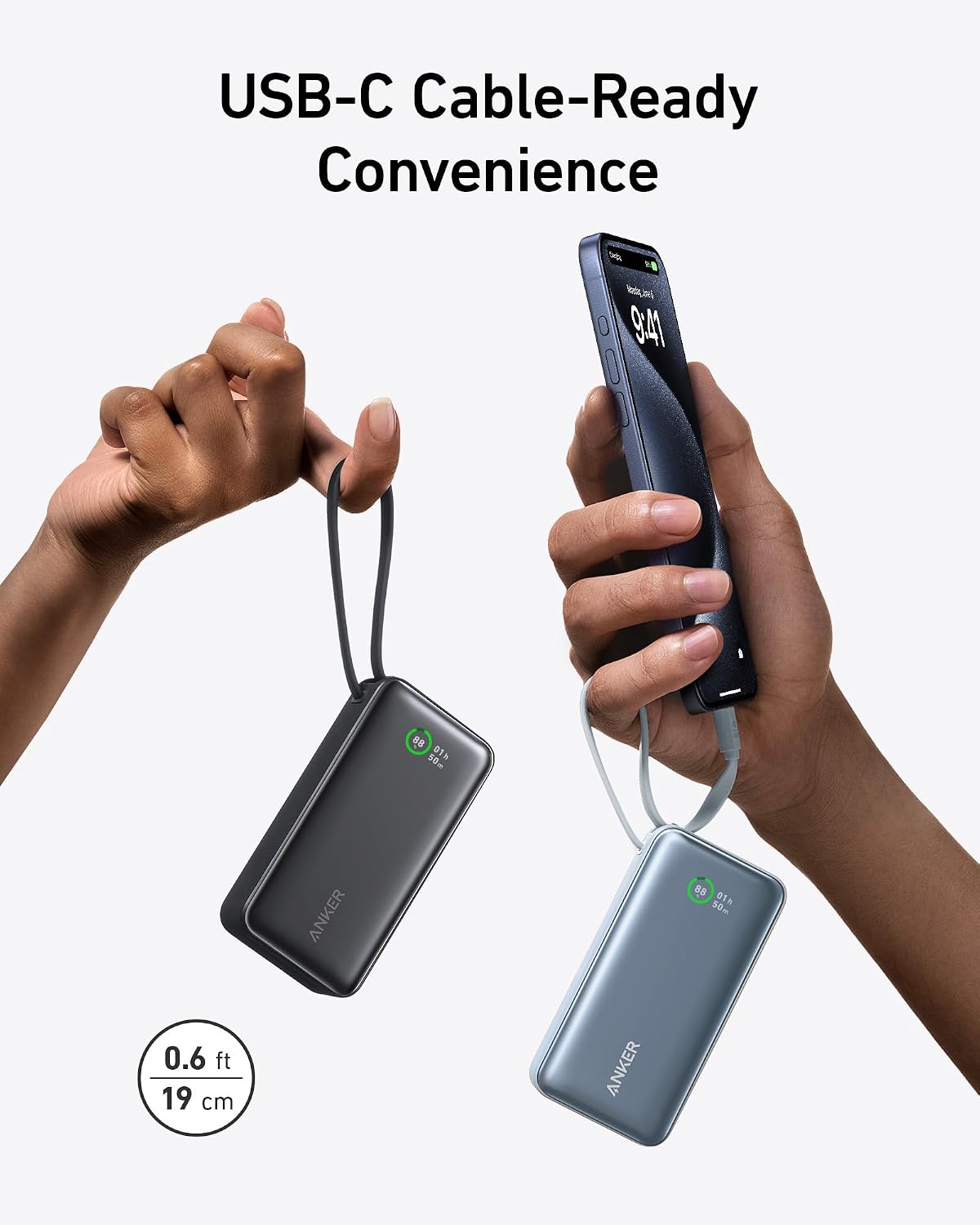 Detalle 1 de Anker Nano Power Bank 10000mAh