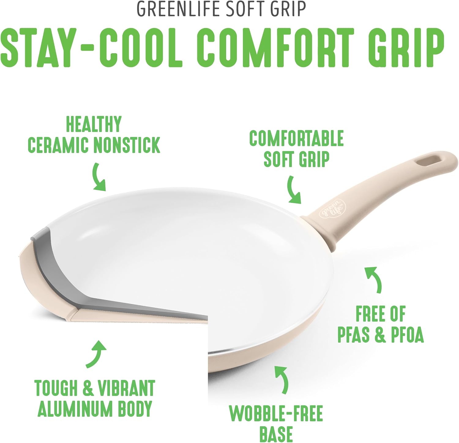 Thumbnail 3 de GreenLife 16-Piece Nonstick Cookware Set