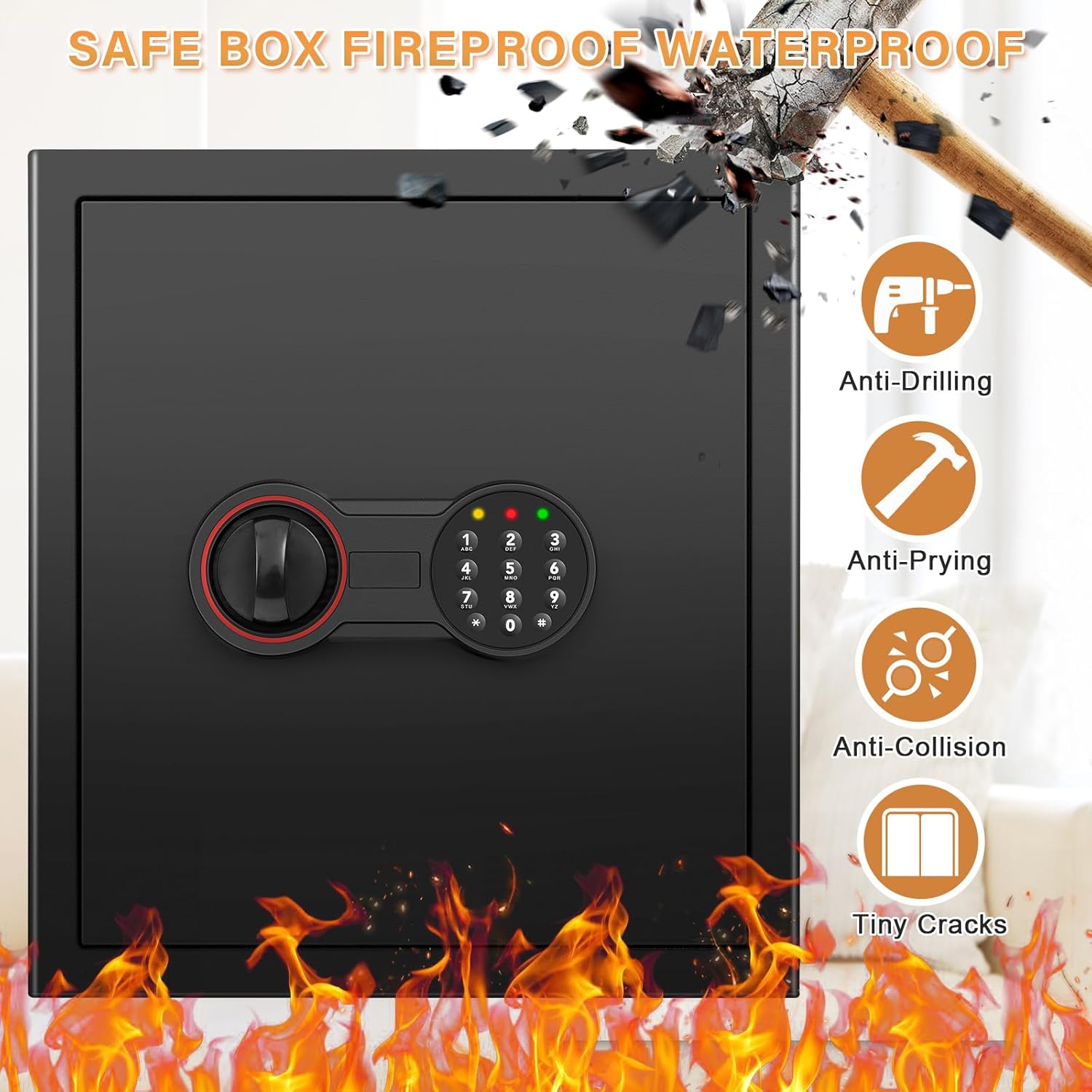 Thumbnail 1 de 52L Großer Safe Tresor