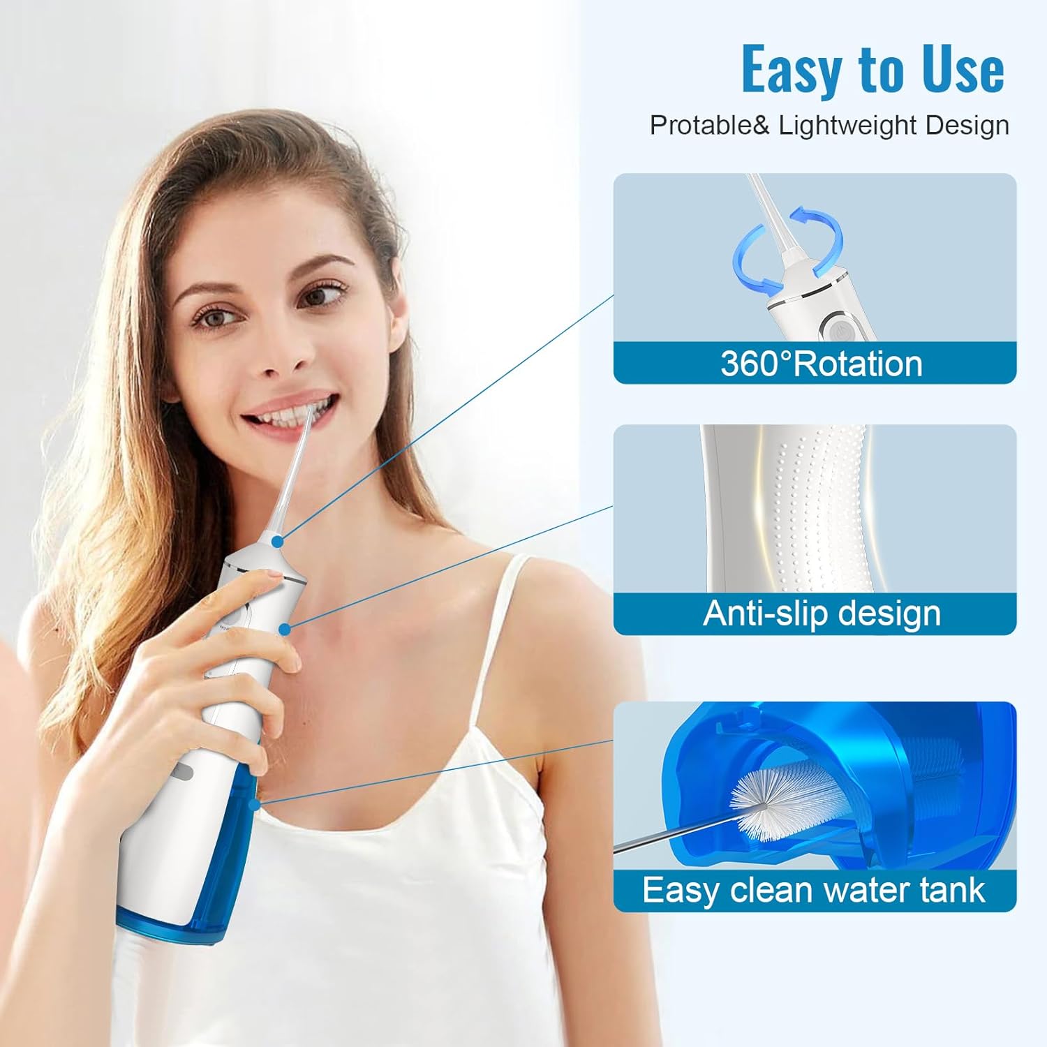 Thumbnail 6 de Keepsmile Cordless Water Flosser 4 Modes