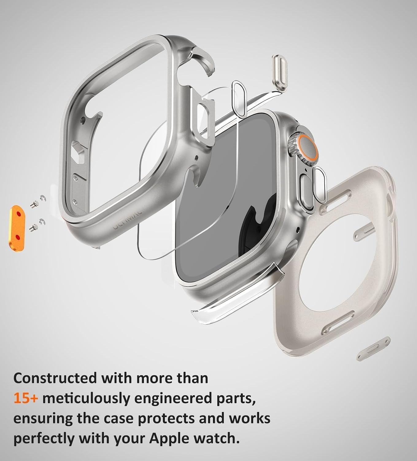 Detalle de Apple Watch Ultra 49mm case, Ultimal