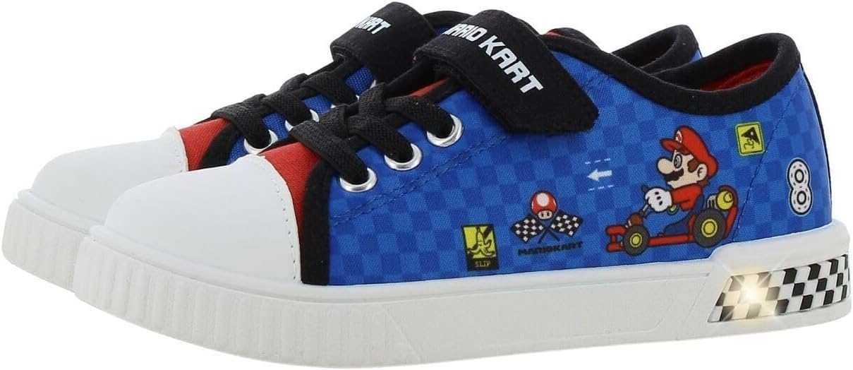 Detalle de Leomil Super Mario Parent_MB_Sneakers_Boy_LED_All_1-jongenssneakers met lichtjes en EVA-zool