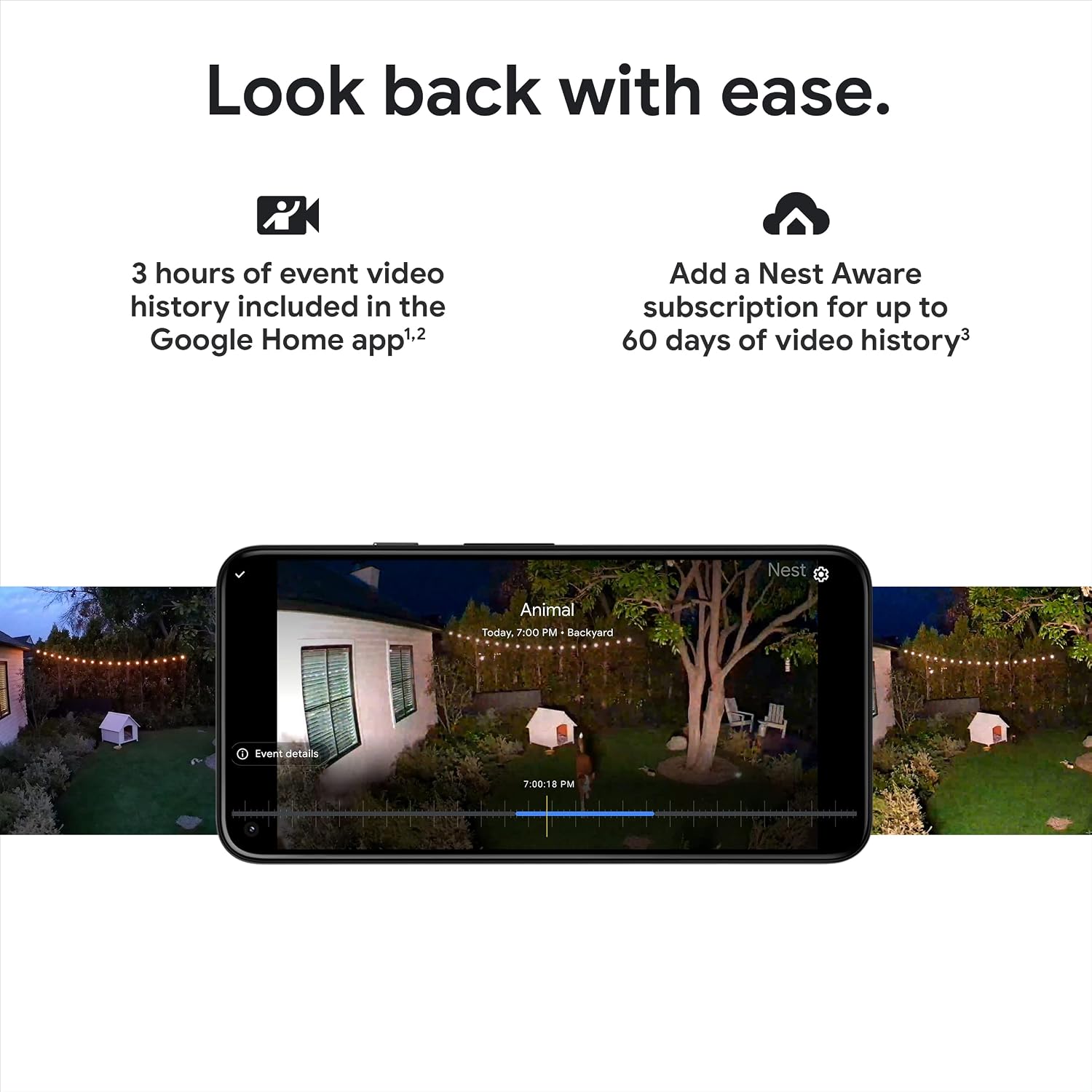 Thumbnail 5 de Google Nest Cam with Floodlight outdoor camera