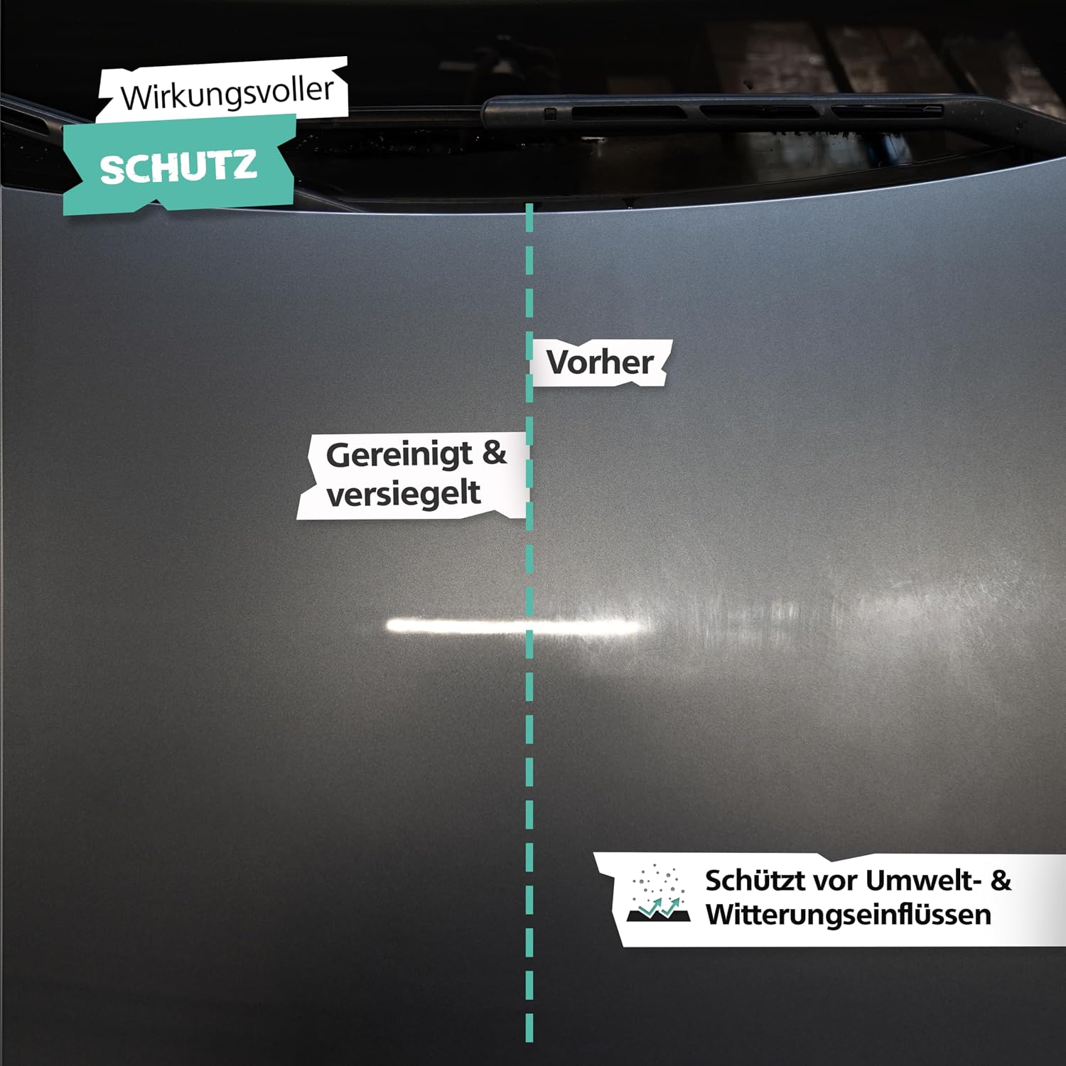 Detalle de SPRINGER RX5450 Keramikversiegelung 750 ml mit Poliertuch – Nanotechnologie für frischen Glanz & Abperleffekt